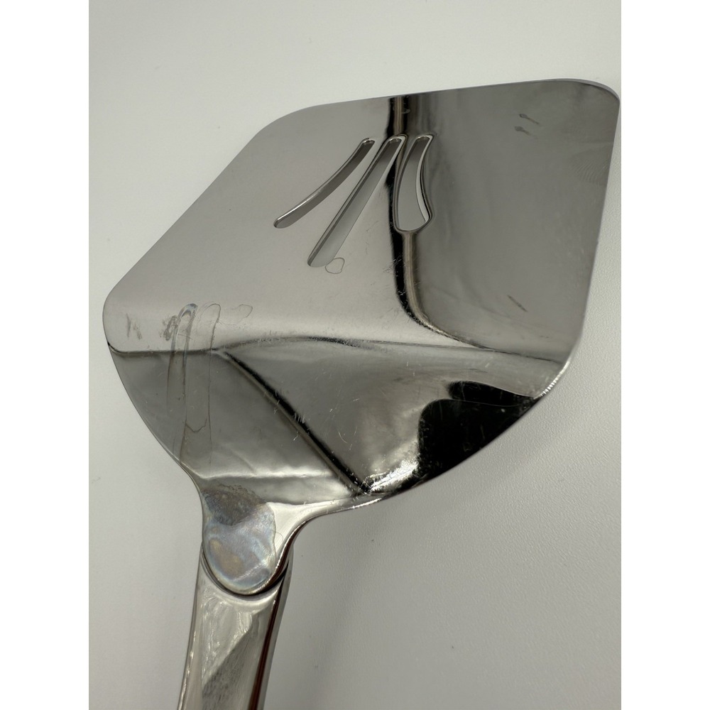 Oneida 18/8 Stainless Steel Slotted Spatula Turner 10 Inch Kitchen Utensil - Picture 4 of 10